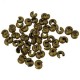 Metal Crimp bead cover 5x4.5mm Antique bronze